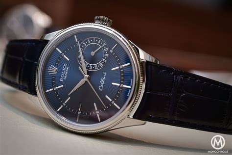 rolex cellini date blue price